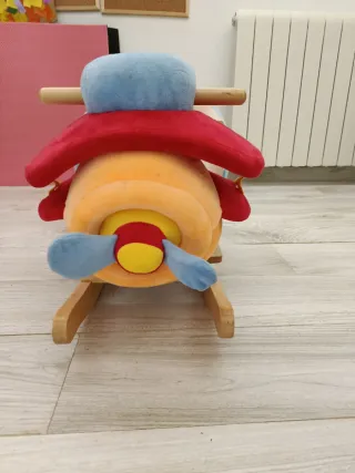 Balancín avión peluche