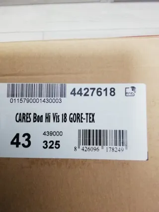 Botas Chiruca Cares Boa Hi Vis 18. Verde-Naranja