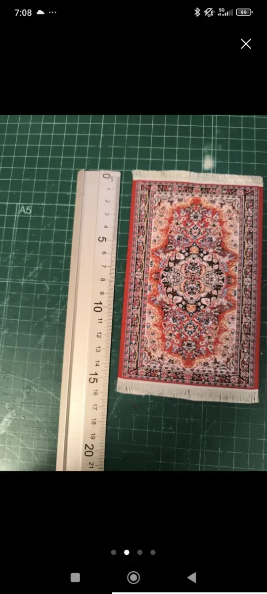 Tappeti in miniatura per case delle bambole