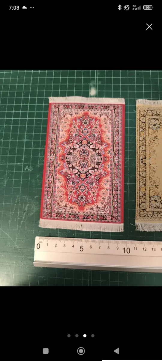 Tappeti in miniatura per case delle bambole