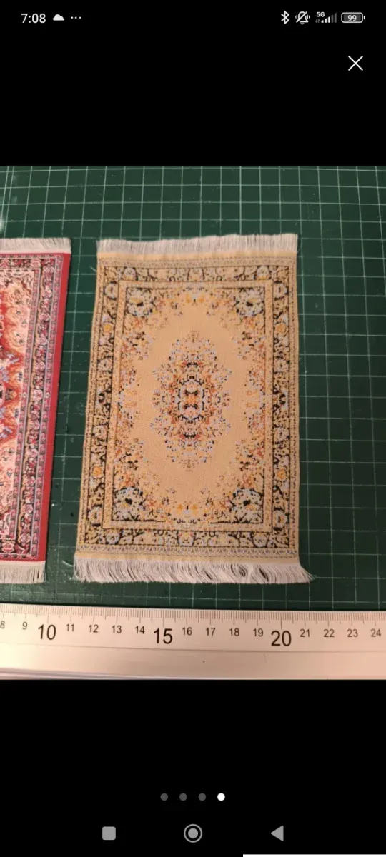 Tappeti in miniatura per case delle bambole