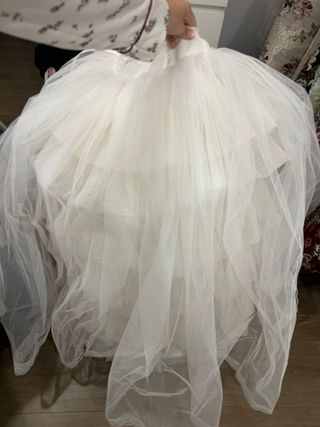 Cancán fallera Margarita Vercher modelo Marina