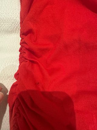 Top Zara Rojo Talla S