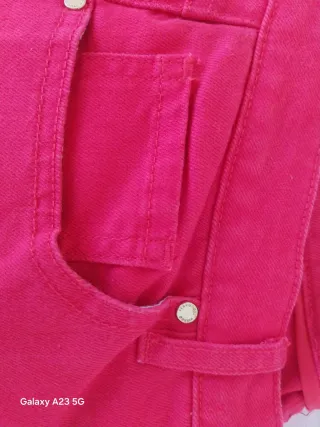 Pantalón vaquero recto Pedro del Hierro rojo
