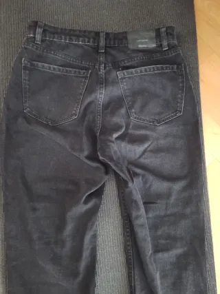 Tejanos negros rotos chica Talla S