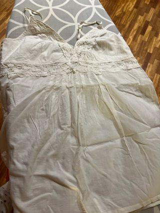 Blusa tiras verano encaje marca trovels