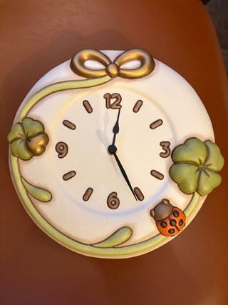 Orologio da parete Thun con quadrifogli
