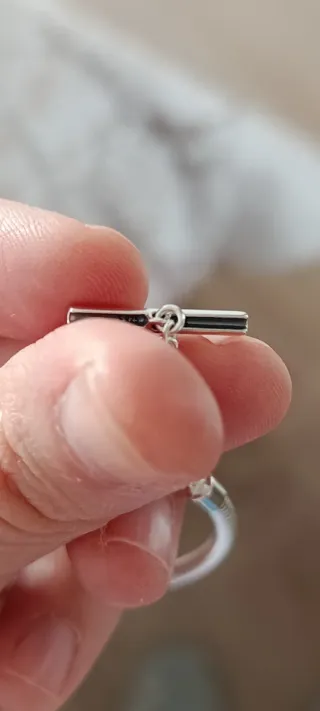 Pulsera Pandora Cierre Corazón cierre barra en T