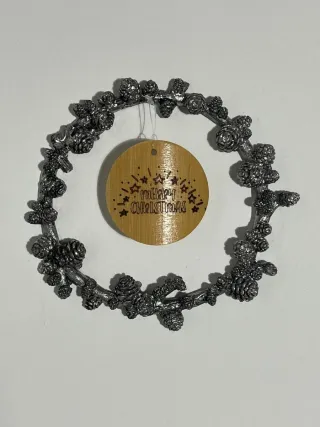 Decorazioni Natalizie Bamboo Zampe Cane Cuore