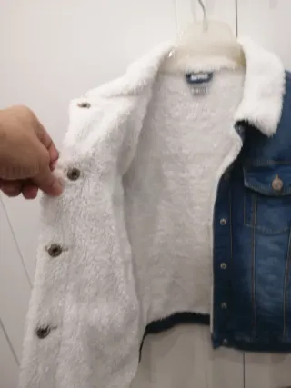 Cazadora vaquera niño forrada