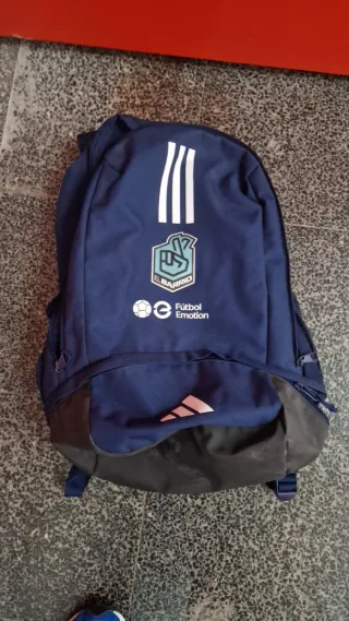 Mochila Adidas Azul y Negra