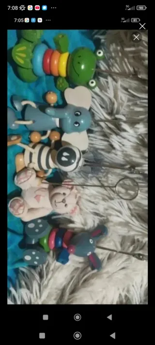 Juguetes de madera para bebé