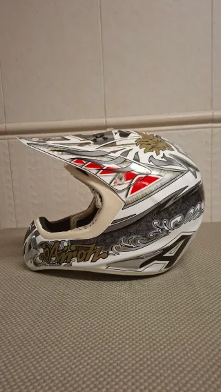 Casco Airoh Carbono Motocross Enduro Talla M