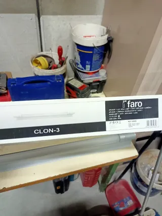 Lote 10 lámparas fluorescentes Faro GLON-3