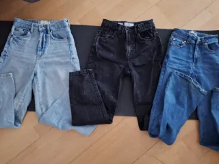 Lote 3 Pantalones Vaqueros Mujer Talla 32