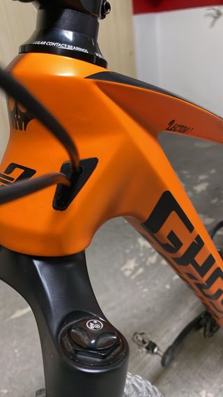 Bicicleta Ghost Lector 7 Carbono Naranja