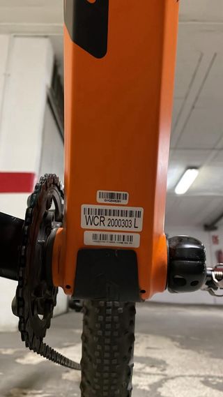 Bicicleta Ghost Lector 7 Carbono Naranja