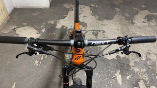 Bicicleta Ghost Lector 7 Carbono Naranja