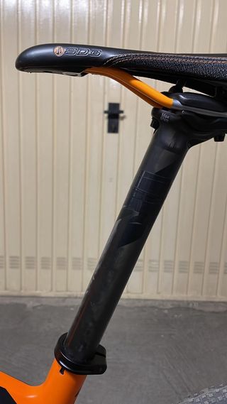 Bicicleta Ghost Lector 7 Carbono Naranja