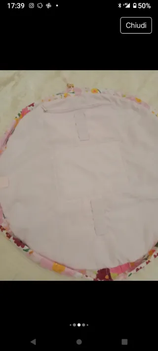 Borsetta makeup The Flat Lay Co. floreale