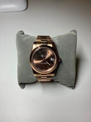 Reloj Seiko Mod Rose Gold Arabic Dial