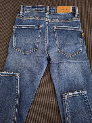 3 Vaqueros Azul Talla 32 Chica