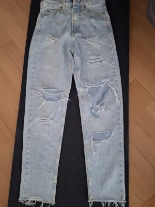 3 Vaqueros Azul Talla 32 Chica