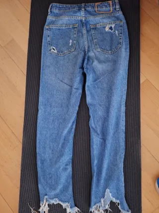 3 Vaqueros Azul Talla 32 Chica