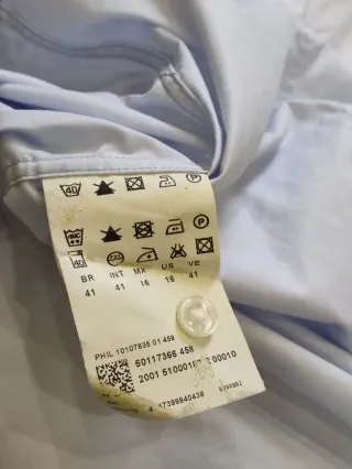 Camicia Uomo BOSS Slim Fit Azzurra