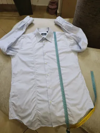 Camicia Uomo BOSS Slim Fit Azzurra