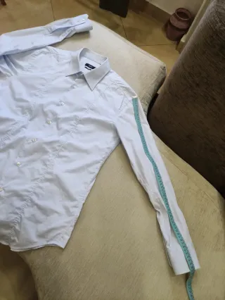 Camicia Uomo BOSS Slim Fit Azzurra