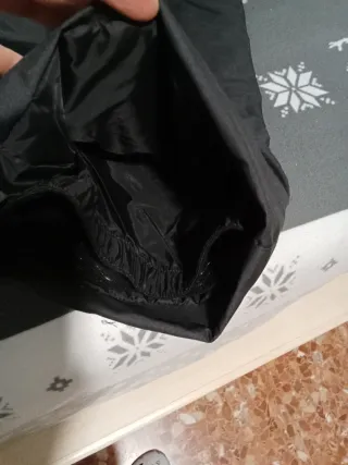 Pantalón de nieve negro con tirantes