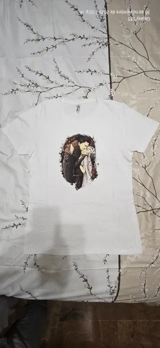 Camiseta SOL'S El Beso Gustav Klimt. XXL mujer