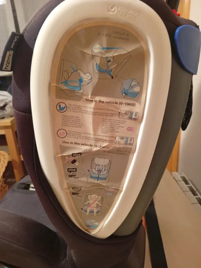 Silla elevadora infantil con Isofix