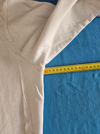 Polo blanco manga larga Inesis 3XL 70x79 Decathlon