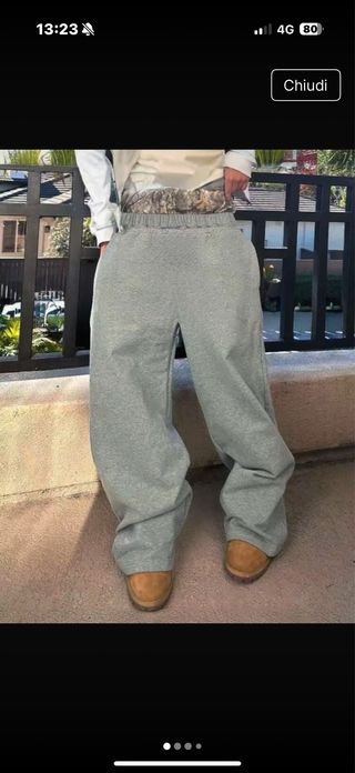 Y2K baggy joggers streetwear