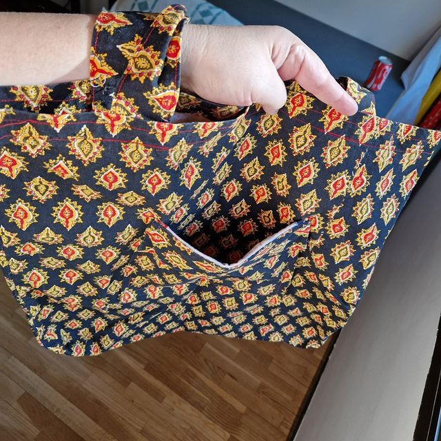 Nuovo borsone tote artigianale