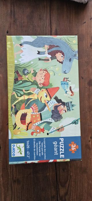 Puzzle Djeco Gigante Cuentos 36 Piezas