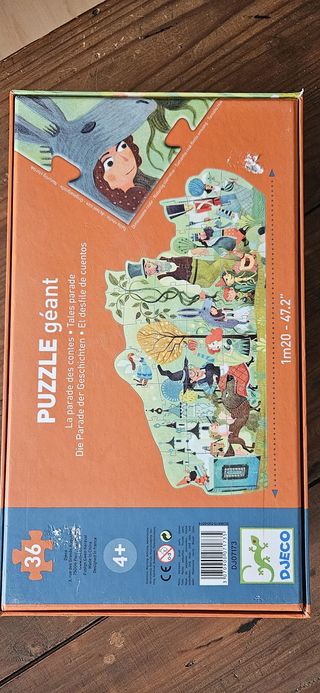 Puzzle Djeco Gigante Cuentos 36 Piezas