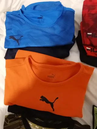 Conjuntos camisetas manga corta y pantalón corto