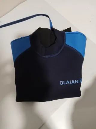 Neopreno corto OLAIAN azul
