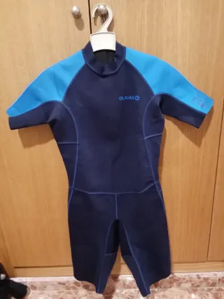 Neopreno corto OLAIAN azul