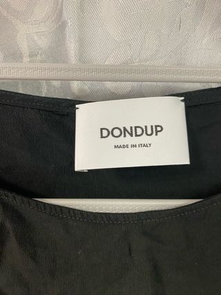 Camisa negra Dondup mujer