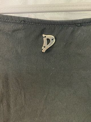 Camisa negra Dondup mujer