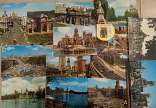 22 Postales Antiguas Madrid, venta en persona
