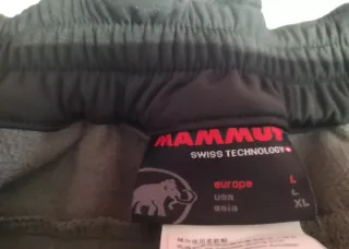 Pantalón alta montaña hombre Mammut. Talla L