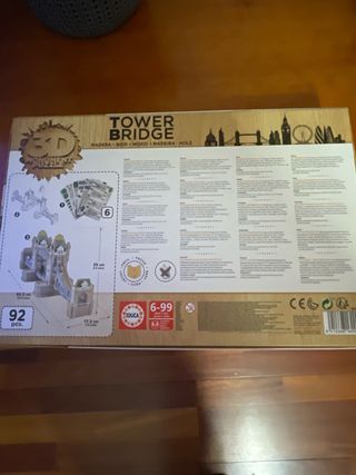 Puzzle 3D Educa Tower Bridge 92 piezas