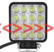 - FAROS LED 48W 16 LEDº