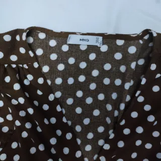 Vestito donna Mango fantasia pois