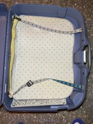 Maleta Samsonite Azul Seminueva